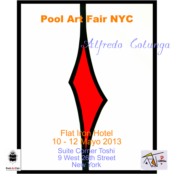exposicion de alfredo colunga en pool art fair new york 2013